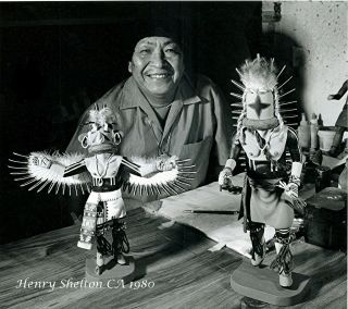 Hopi Kachina Doll - Eototo,  the Chief Kachina - By The Legendary Henry Shelton 10