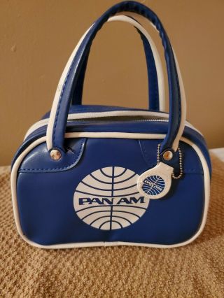 Mini Vintage Pam Am Airlines Bag