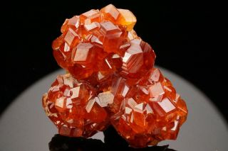 Spessartine Garnet Crystal Cluster Wushan Spessartine Mine,  China