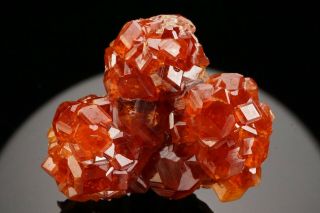 Spessartine Garnet Crystal Cluster WUSHAN SPESSARTINE MINE,  CHINA 4