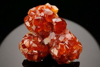 Spessartine Garnet Crystal Cluster WUSHAN SPESSARTINE MINE,  CHINA 6