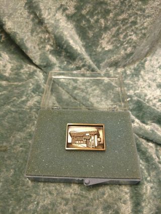 Rare Boston City Hall 50th Anniversary Pin February 10 1969 Bronze Pin