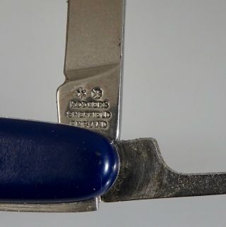 Vintage Rodgers Sheffield Pipe Knife Tamper - 55776 5