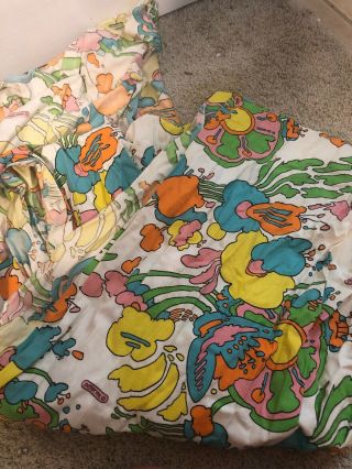 Awesome Rare Vintage Mid Century Retro 60s 70s Peter Max 14.  5 Feet By 21 Inches