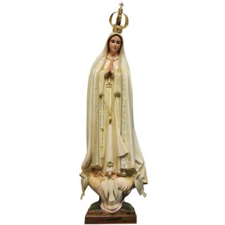44 " Our Lady Of Fatima Virgin Mary Religious Statue Made In Portugal 1038v