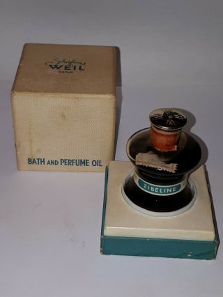 Vintage Weil Zibeline Bath And Perfume Oil