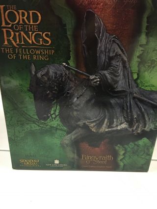 Sideshow Weta Lotr Lord Of The Rings: Ringwraith & Steed 4004/5000