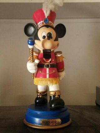 Disney Mickey Mouse Nutcracker,  " Mickey On Parade "
