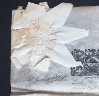 1797 Pennsylvania Deed Signed THOMAS MIFFLIN 1st Gov 3