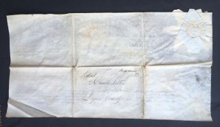 1797 Pennsylvania Deed Signed THOMAS MIFFLIN 1st Gov 4