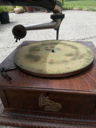Columbia Model BN Disc Gramophone finish 3