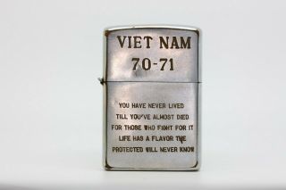 Vietnam Zippo Lighter Rod Snoopy Dog House 1970 - 1971 Viet Nam 1969