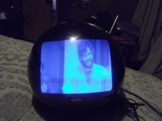 MCM JVC VIDEO SPHERE MODEL 3241 SPACEAGE TV TELEVISON TV Only no Stand or Base 2