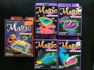 5 Vintage Magic Tricks - Electronic Magic - Like Tenyo
