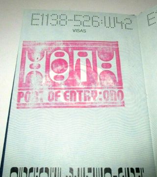 Star Wars,  TESB 1979 Authentic INTERGALACTIC PASSPORT Stamped and Numbered 0243 6
