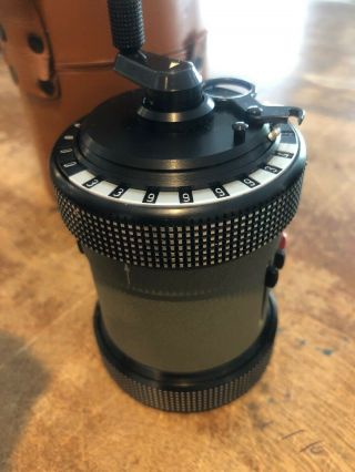 Curta Type II Mechanical Calculator with metal case Instructions 10