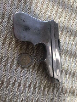 Vintage Lighter Gas pistol GUN Cigarette Handmade ИТК Soviet parts 4