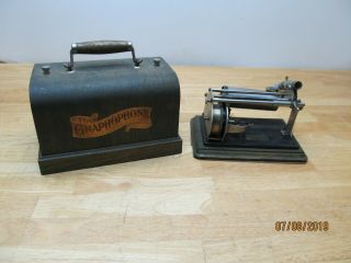 Circa 1901 Columbia Type Q Graphophone Phonograph - For Restoration
