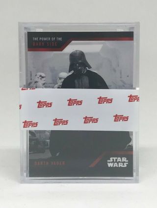 2019 SDCC Topps Star Wars Power of the Darkside Set with Adam Driver Autograph 3
