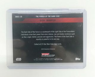 2019 SDCC Topps Star Wars Power of the Darkside Set with Adam Driver Autograph 5