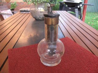 Edison Garnet Glass Bottle Battery C1890s
