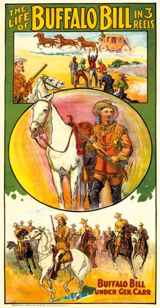 Buffalo Bill Wild West Poster