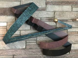 Very Large Mid Century Modern C.  Jere Abstract Ribbon Sculpture Signed 1983