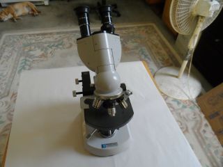 Rare Carl Zeiss Made In Germany 58 - 9902 Microscope With Objectives