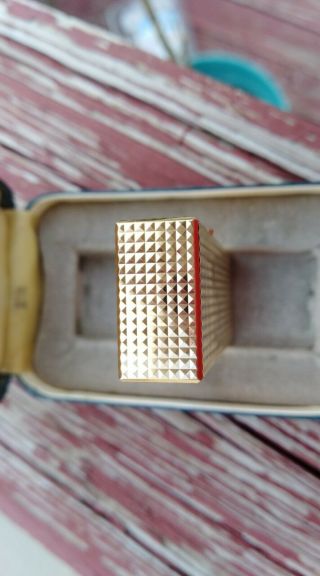 Dunhill Rollagas Golden Hobnail Pipe Lighter 3