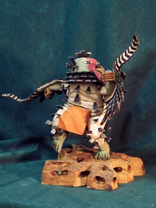 Hopi Kachina Doll - Koyona,  The Turkey Kachina - Magnificent