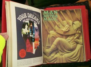 Vintage Man Myth & Magic - 3 Red Binders,  Issues 1 to 19,  21,  22,  23,  25 to 44 7