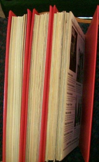 Vintage Man Myth & Magic - 3 Red Binders,  Issues 1 to 19,  21,  22,  23,  25 to 44 8