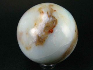Rare Blue Opal Sphere Ball From Peru - 2.  2 "