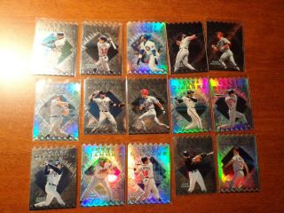 1999 Topps Chrome Lord Of The Diamond Complete Insert Set W/ Refractors Griffey