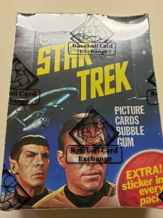 1976 Topps Star Trek Wax Box (bbce) Wrapped (36) Wax Packets