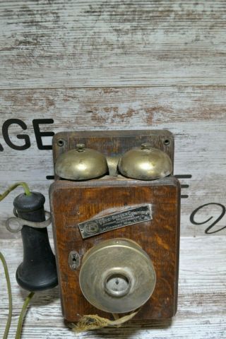 Antique Vote Berger Wall Telephone 2