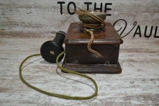 Antique Vote Berger Wall Telephone 6