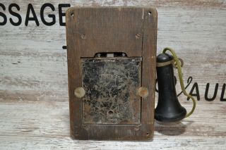 Antique Vote Berger Wall Telephone 7