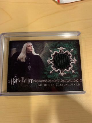 Lucius Malfoy Harry Potter Authentic Costume Card 96/475