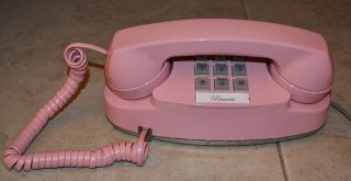 Pink Hearing Impaired Western Electric Princess Phone Restored Plug - n - Play Ready 2