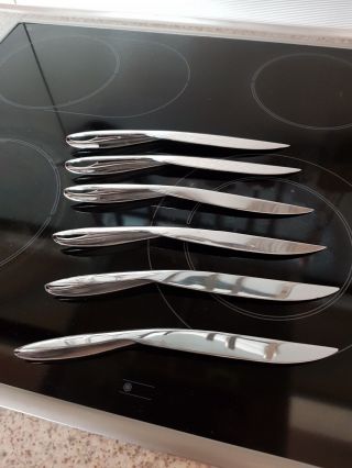 Alessi Faitoo Table Knife Mangetoo 90049/3 Design Philippe Starck.  Rare
