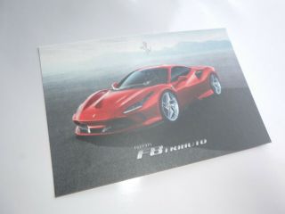 Ferrari F8 Tributo.  Ferrari Card /postcard 2nd Print