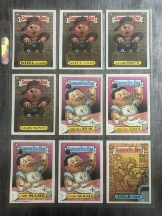Garbage Pail Kids 15th Series Die Cut Complete 88 Card Variation Set Nm/mt Os15