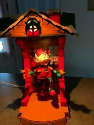 Noma Animated Puppet Elf Santa 