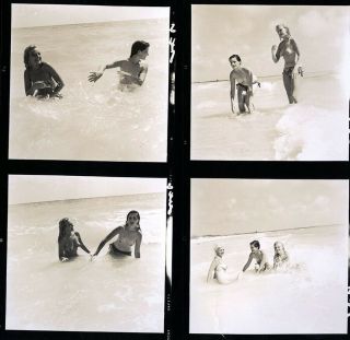 Bunny Yeager 1960s Contact Sheet Photograph 12 Image Pin Up Florida Published 4