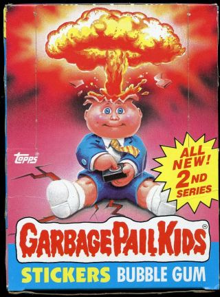 1985 Topps Garbage Pail Kids Series 2 Wax Pack Box ( (guaranteed))