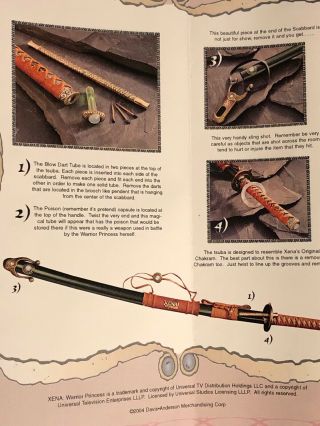 Marto Xena Warrior Princess Katana Collectors Sword 3