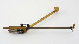 Pre - 1900 Brass Planimeter By Dennert & Pape