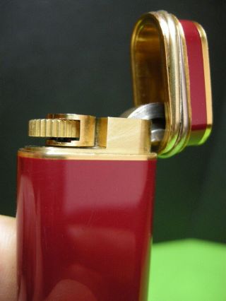 Accendino Les Must De Cartier Paris Tre Ori Garantito,  Briquet Lighter Feuerzeug