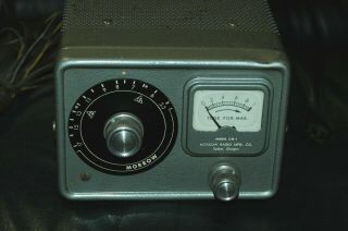 Rare 1950s Morrow Cm - 1 Conelrad Monitor / Am Radio.